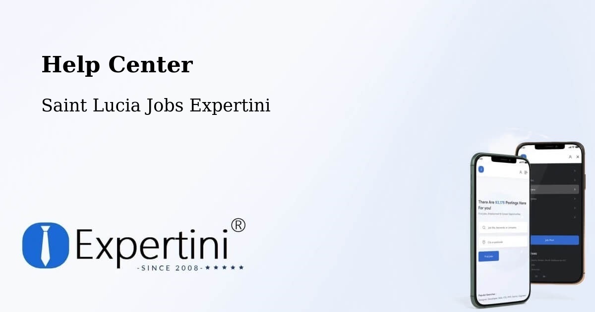 Help Center – Grace - Saint Lucia Jobs Expertini
