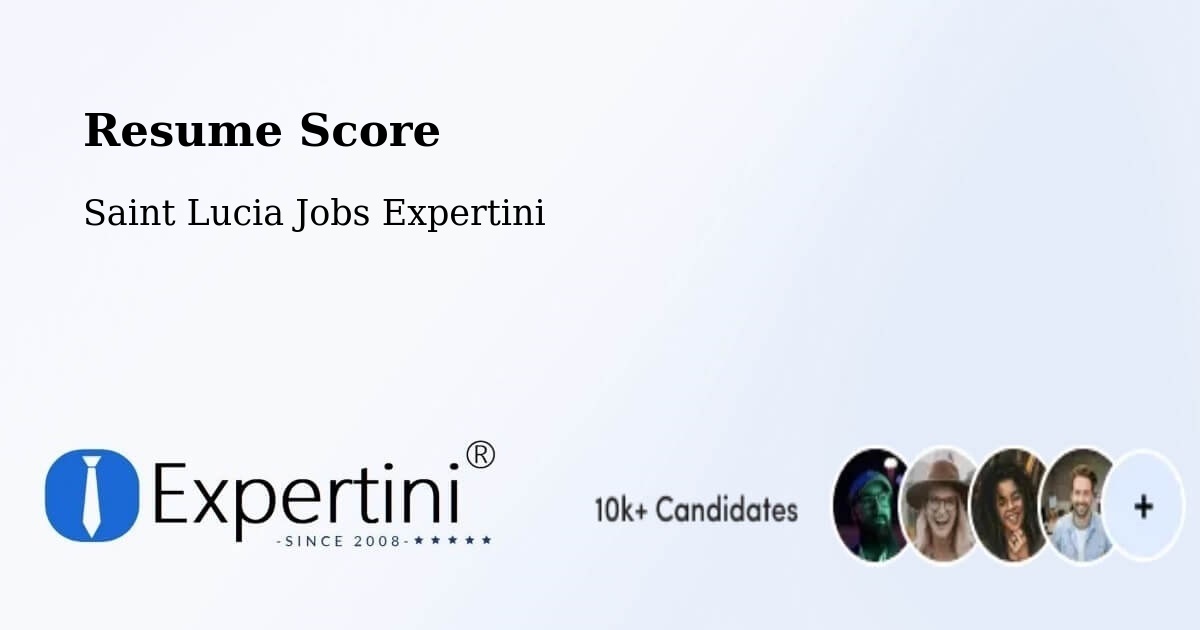 Resume Score & Job Description Match Tool – Grace - Saint Lucia Jobs Expertini